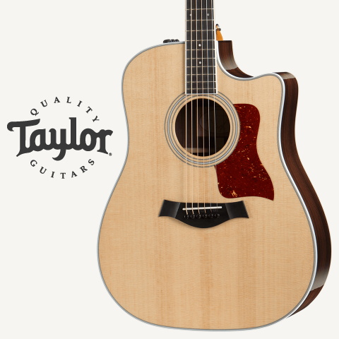 Taylorアコースティック・ギター5モデル無料レンタル